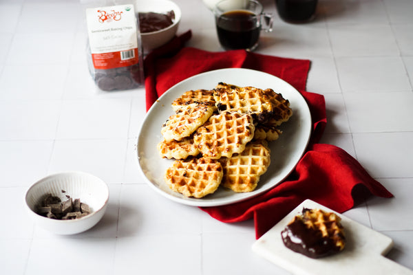 Chocolate Chip Liège Waffles - Bixby Chocolate