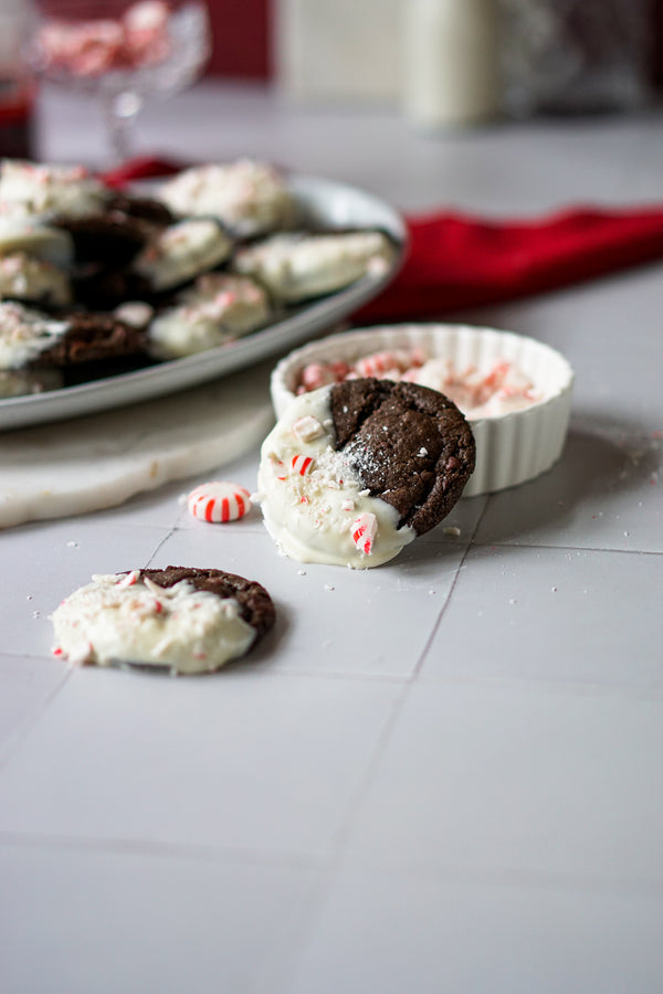 Bixby Vegan Peppermint Hot Cocoa Cookies - Bixby Chocolate