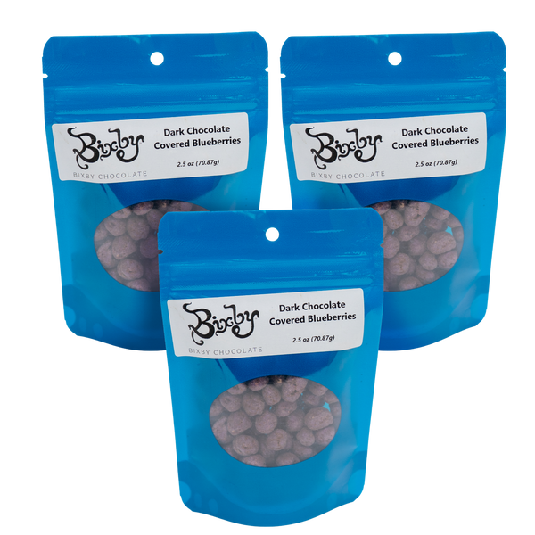 Chocolate Percy　ネイビー38 Dark Chocolate Covered Blueberries - Bixby Chocolate