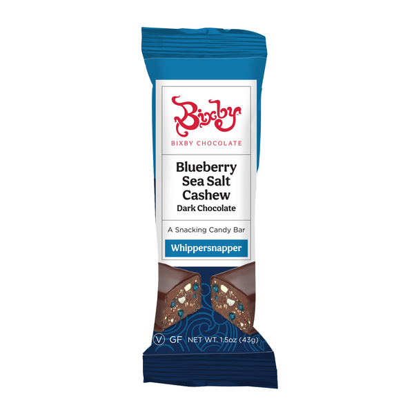 Whippersnapper® -Dark Chocolate + Maine Blueberries + Cashew Bar