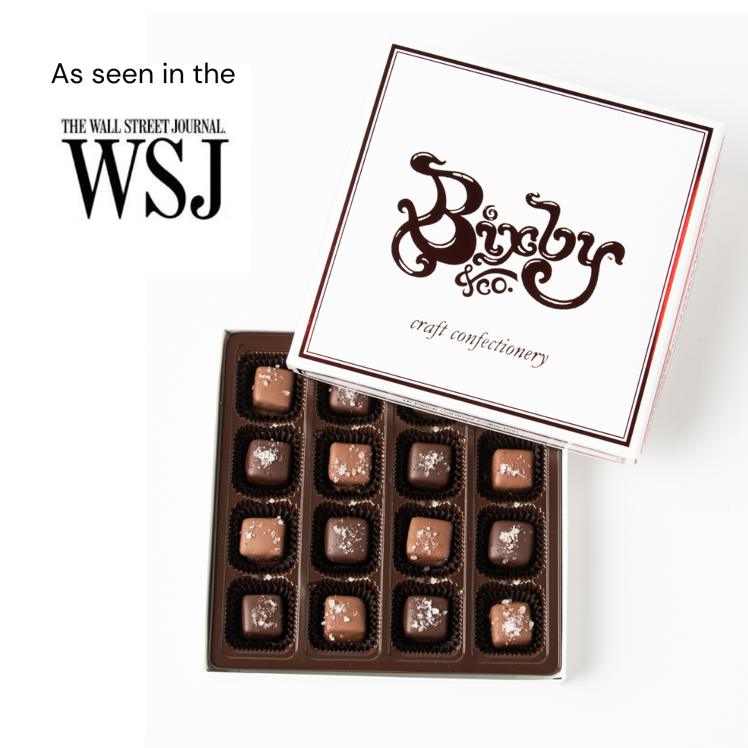 Bixby Chocolate's Caramel Gift Box Featured in WSJ Buy Side Guide