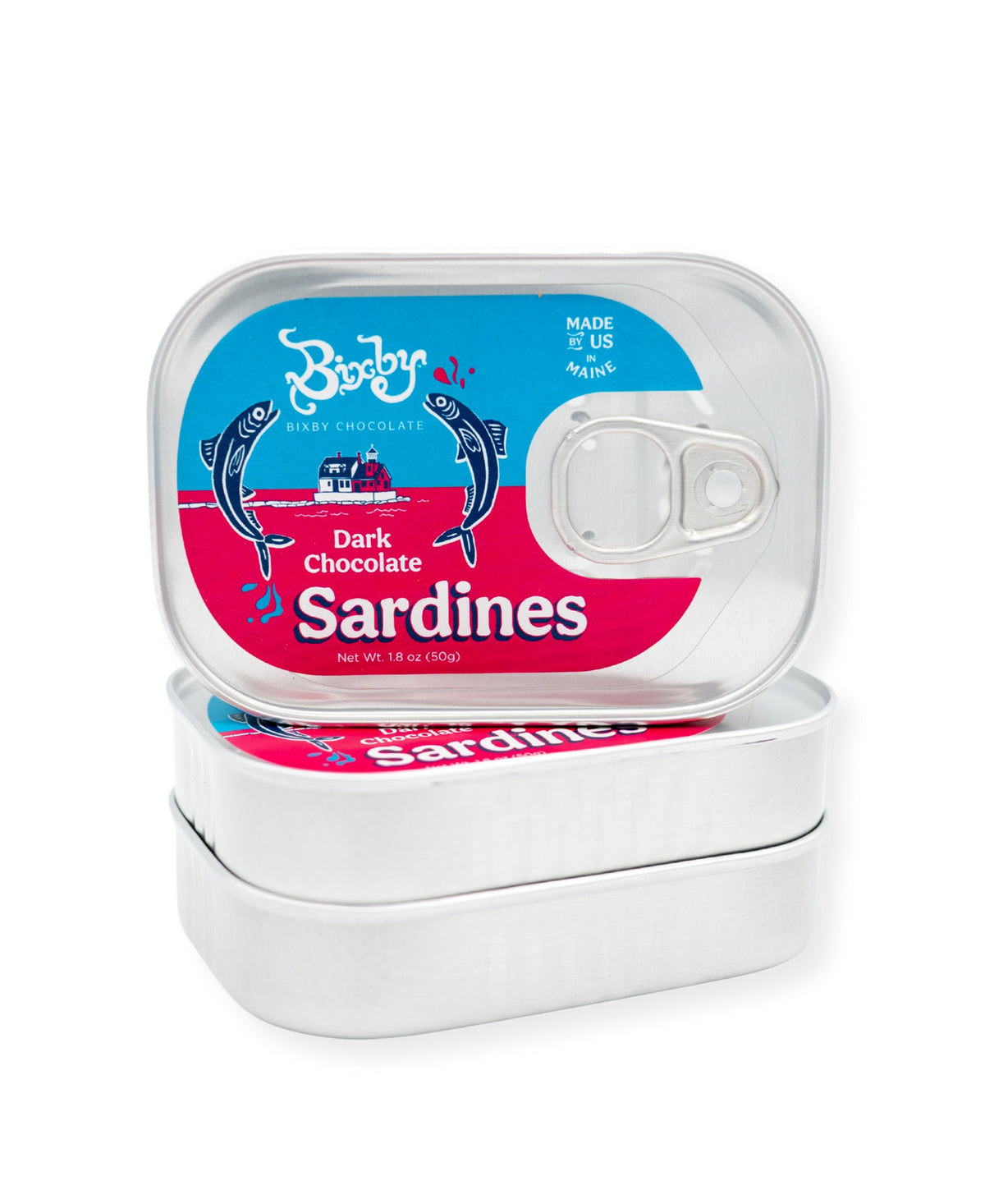 Chocolate Sardines, Tinned