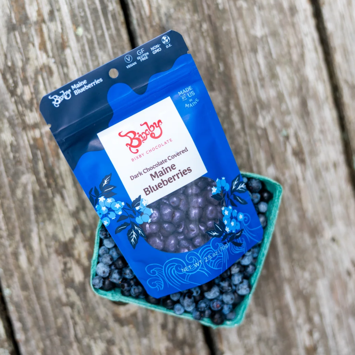 Dark Chocolate Covered Blueberries