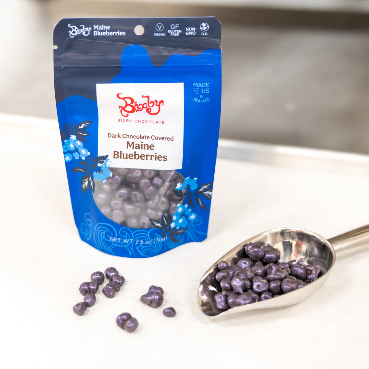 Dark Chocolate Covered Blueberries