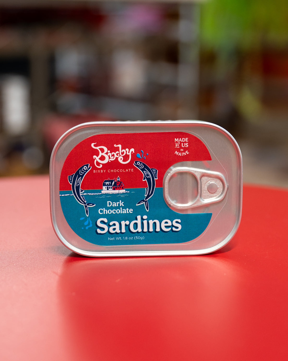 Chocolate Sardines, Tinned