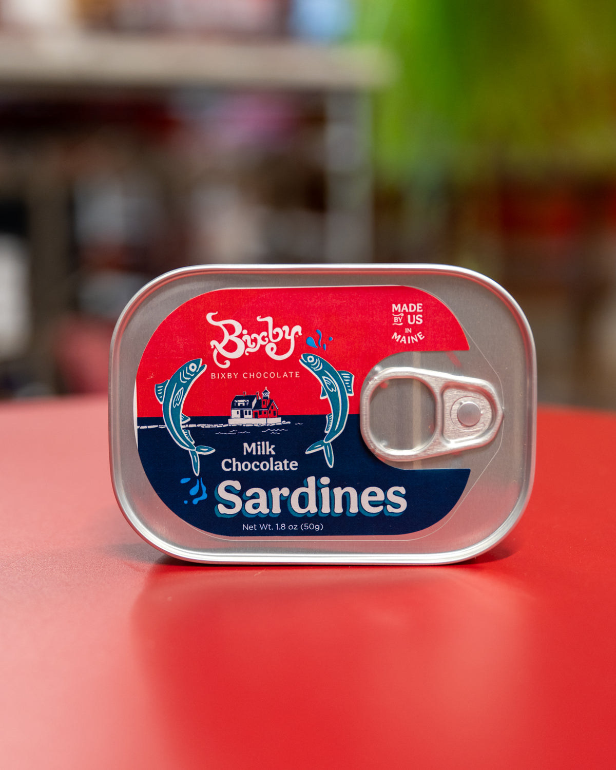 Chocolate Sardines, Tinned