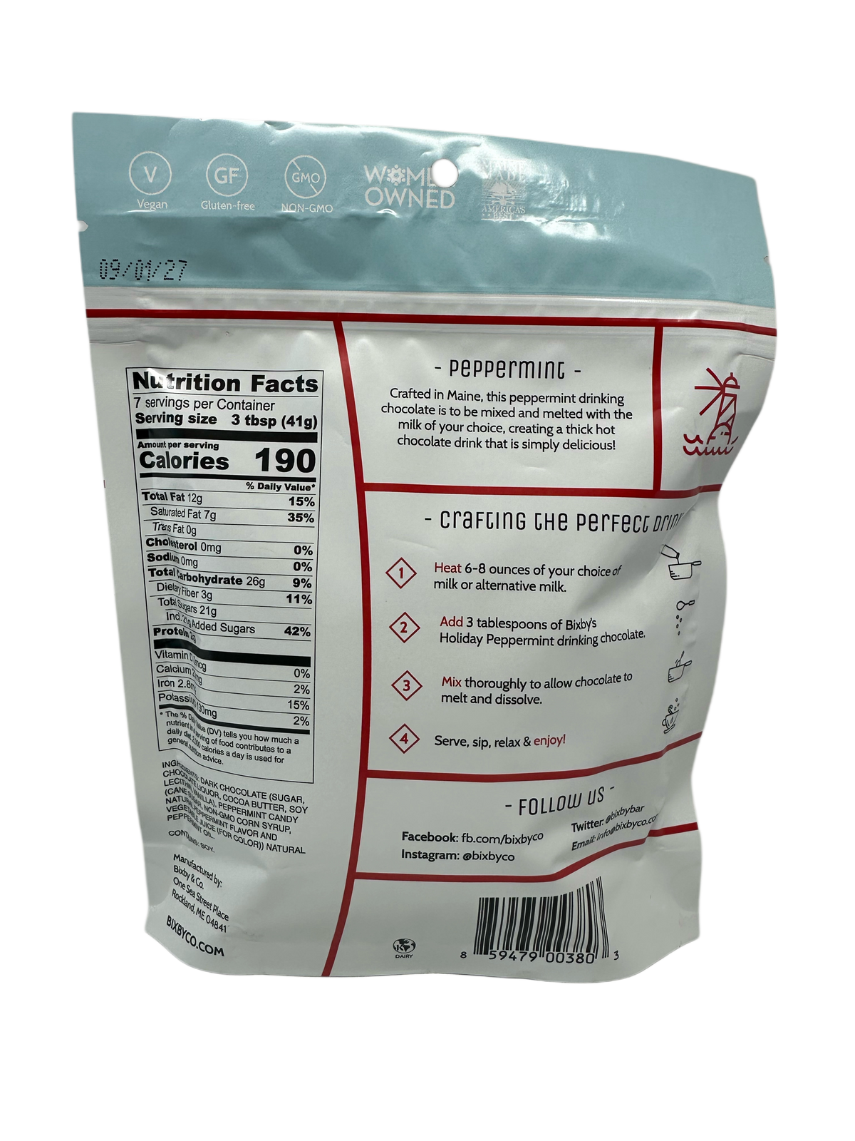 Peppermint Drinking Chocolate