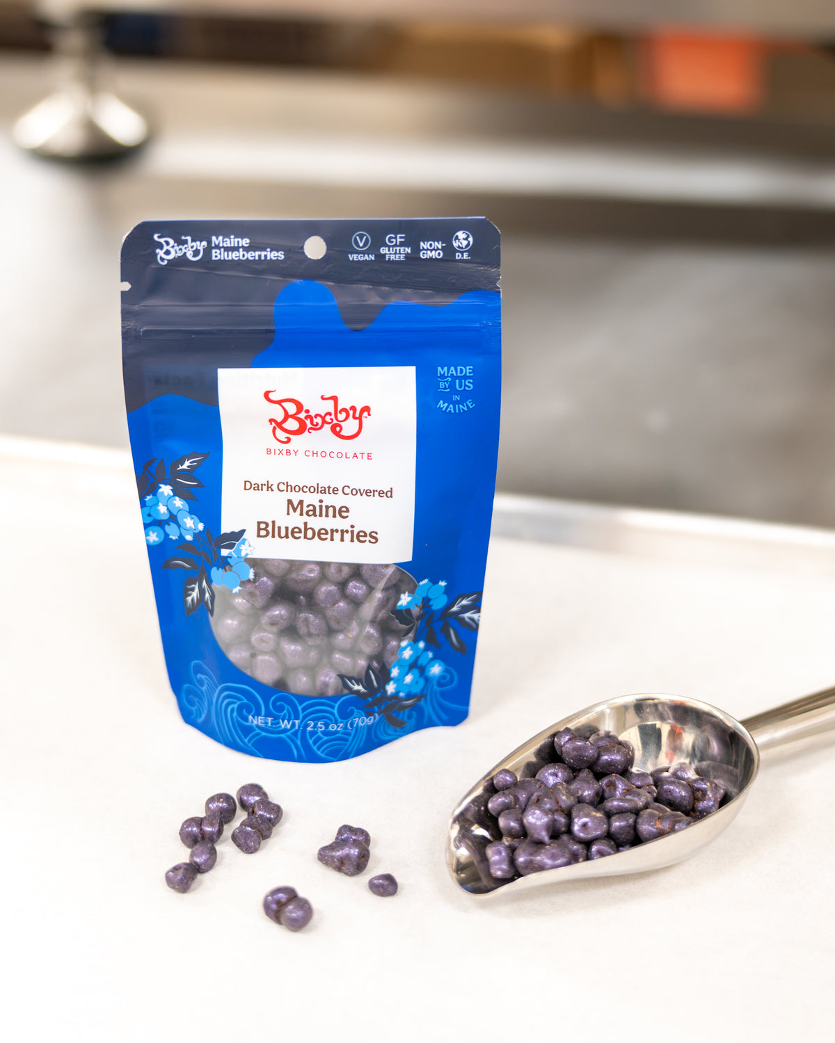 Dark Chocolate Covered Blueberries