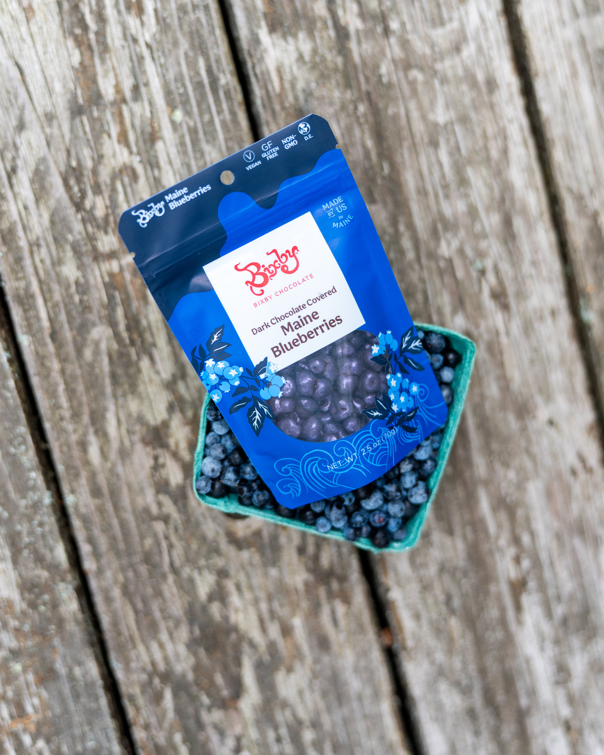 Dark Chocolate Covered Blueberries