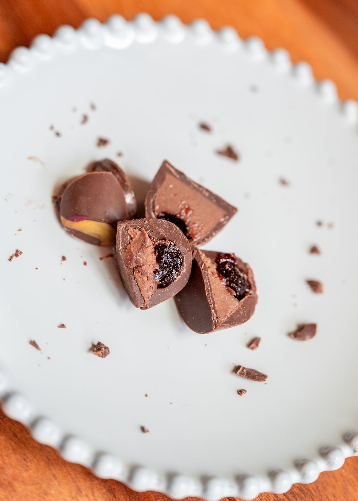 Peanut Butter + Jelly Bon Bon