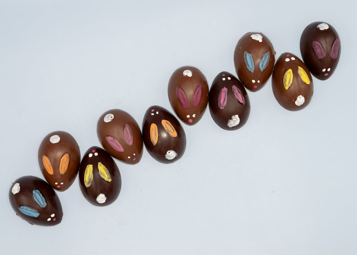 Chocolate Easter Bunny Egg Gift Box