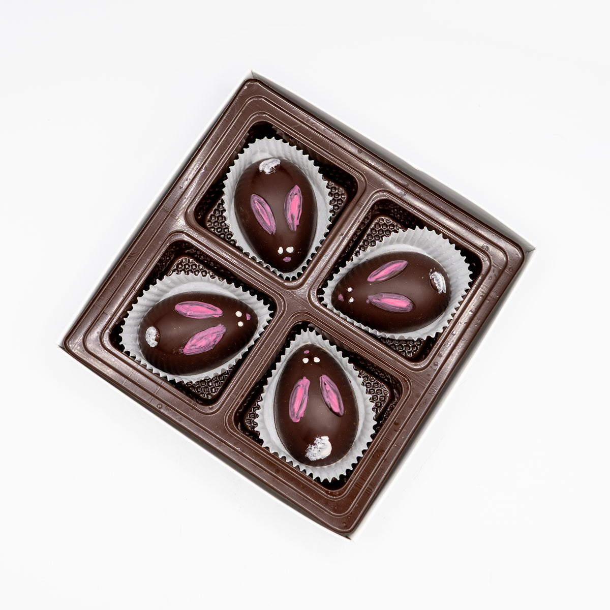 Chocolate Easter Bunny Egg Gift Box