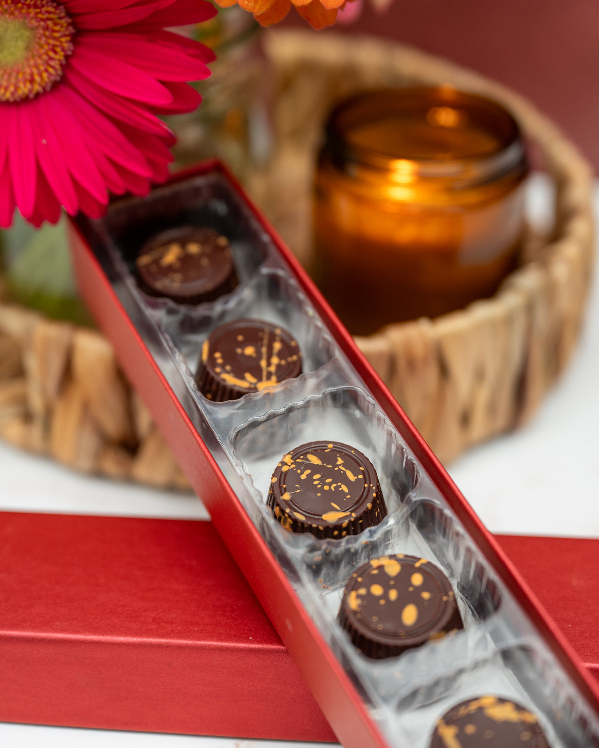 Pumpkin Cheesecake Bon Bon