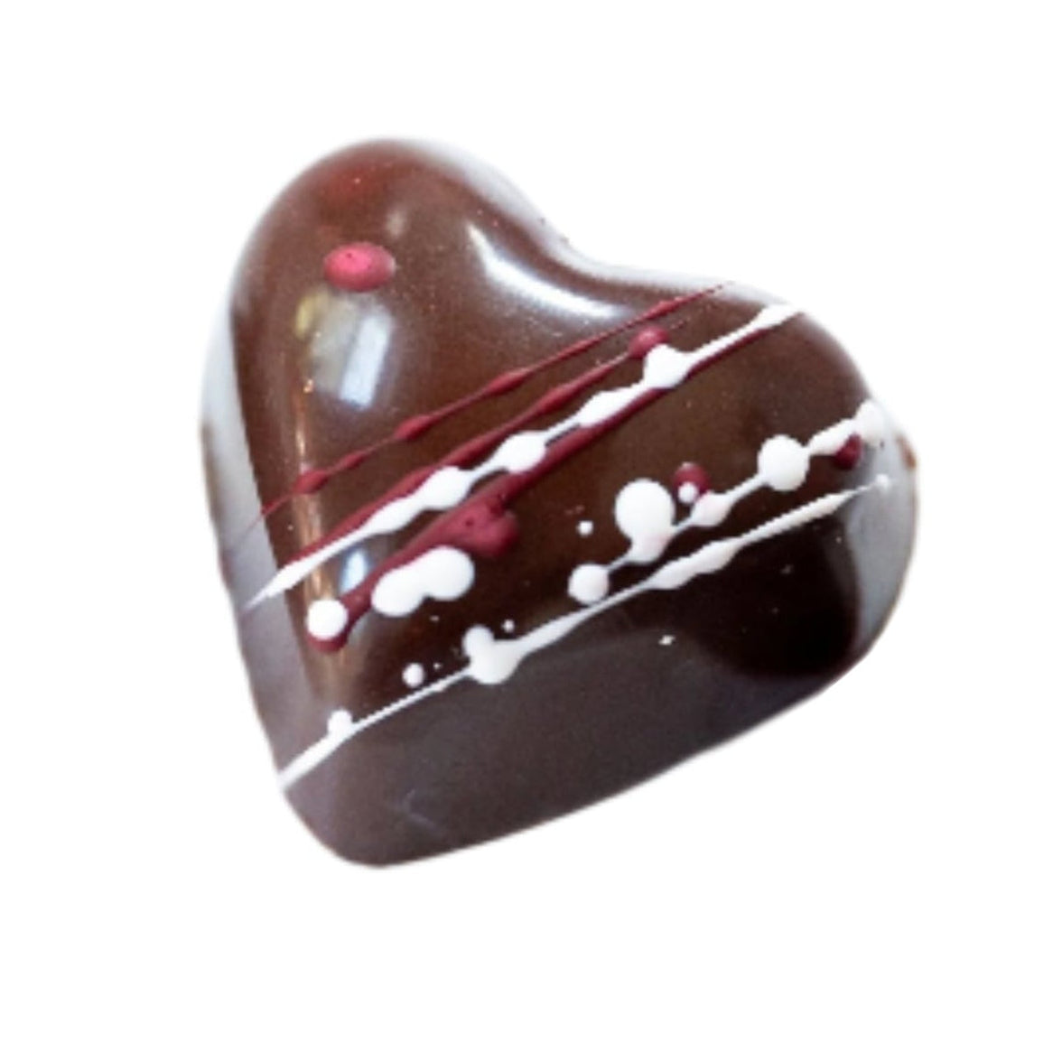 Raspberry Caramel Heart Bon Bon Gift Box