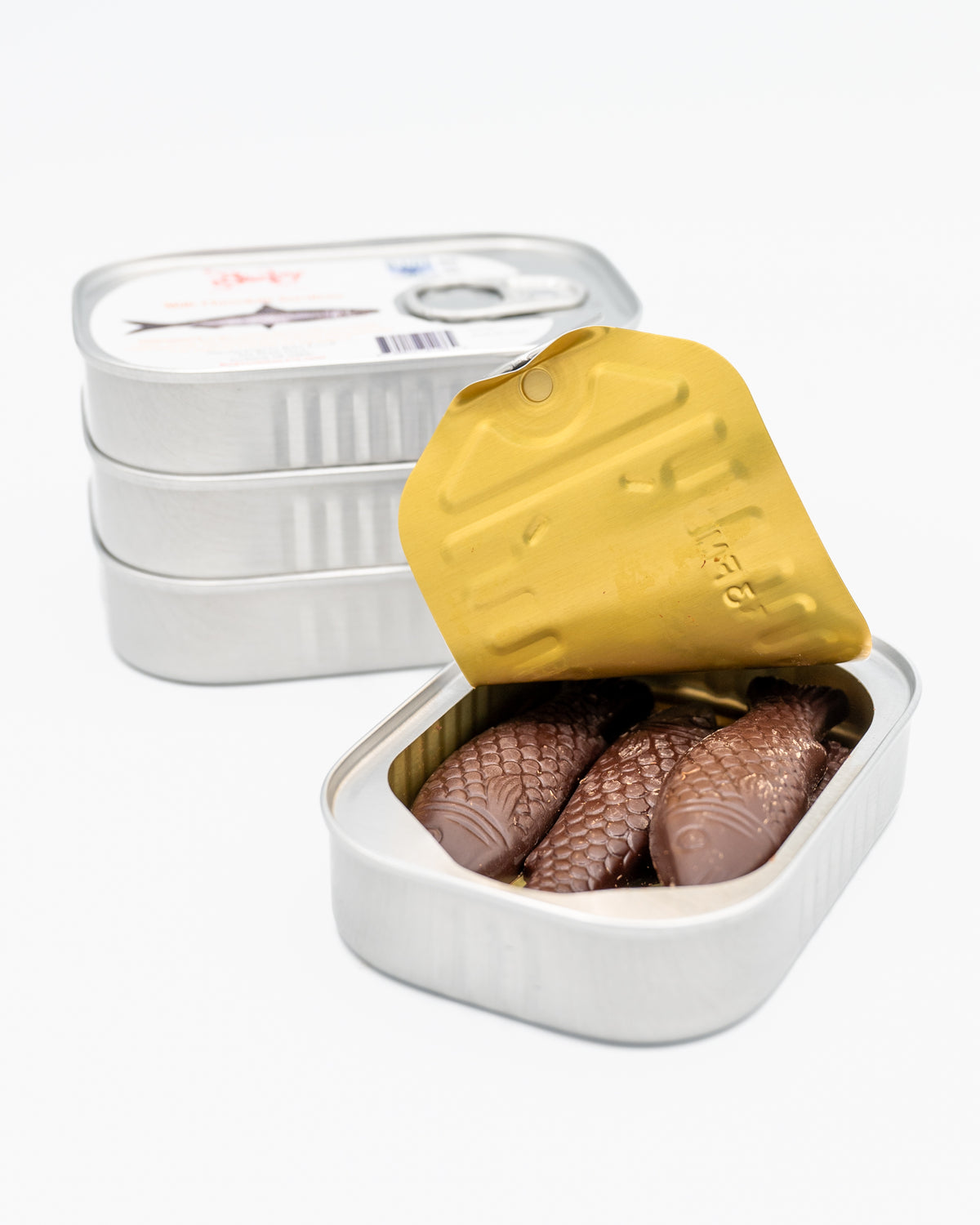 Chocolate Sardines, Tinned