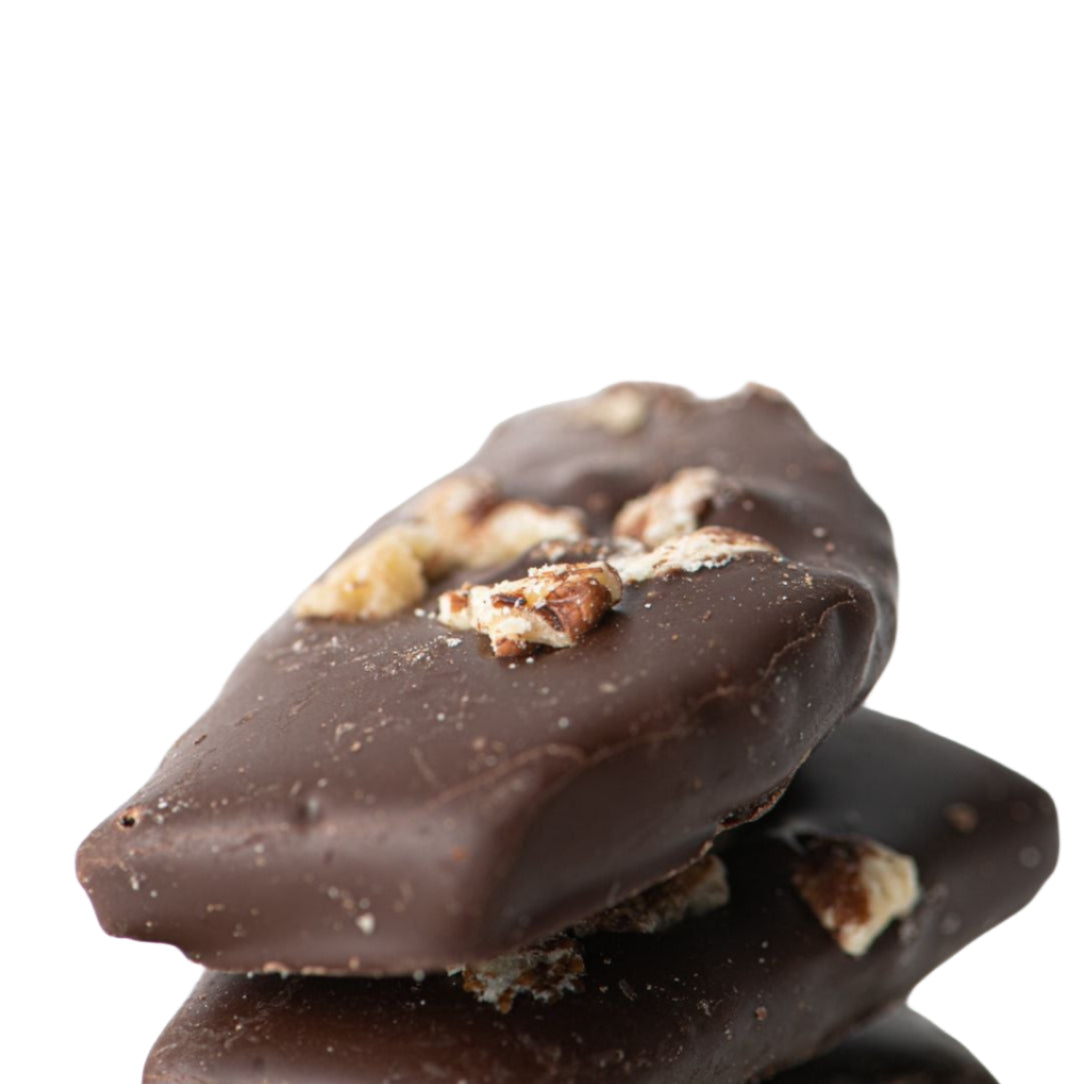 Dark Chocolate Pecan Toffee