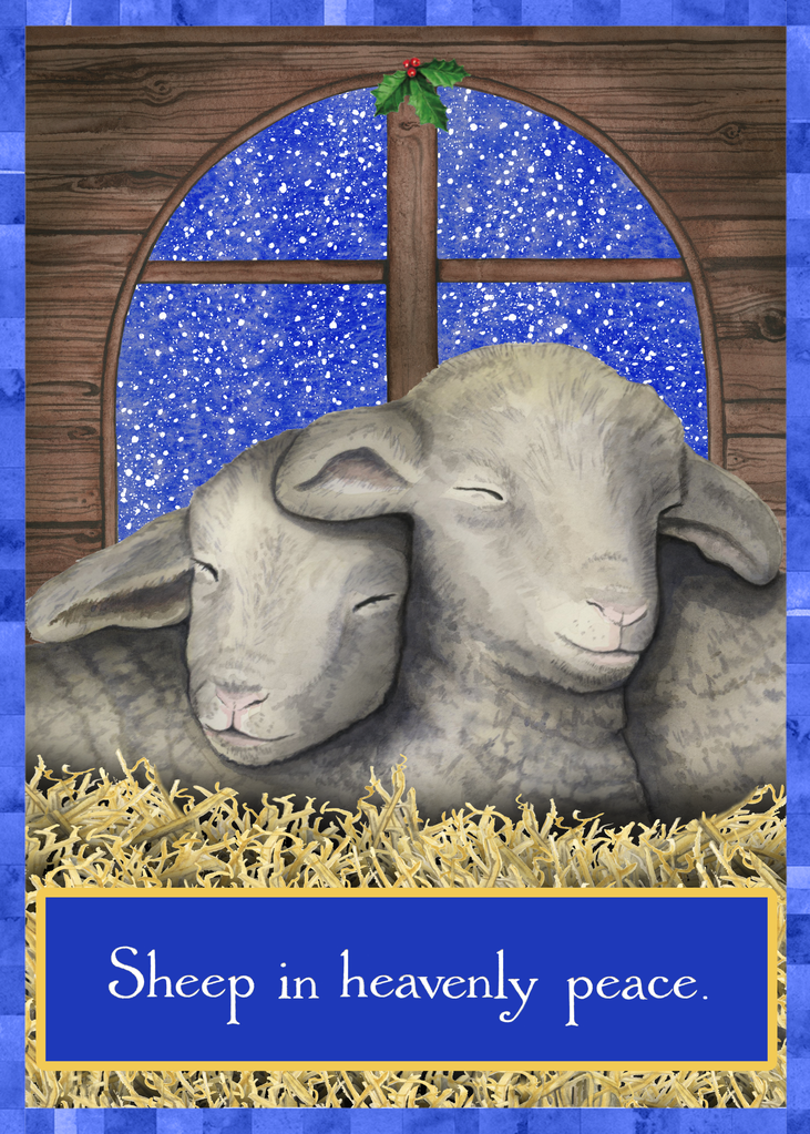 Sheep Peace Holiday